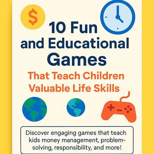 🎮 10 Fun and Educational Games That Teach Children Valuable Life Skills - Blue Marc