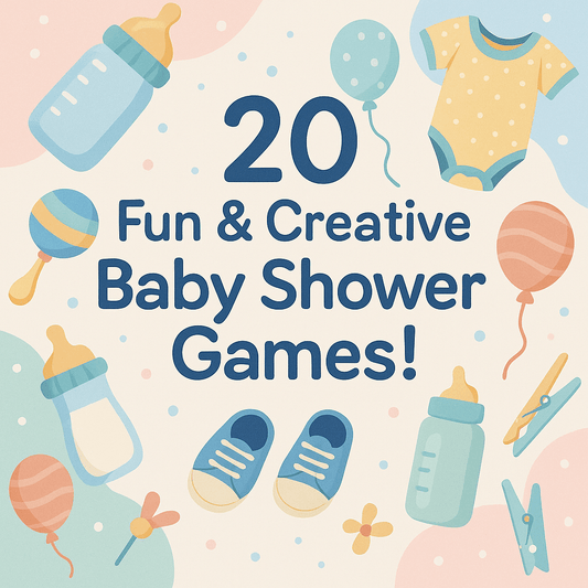 20 Fun and Creative Baby Shower Games for a Memorable Celebration - Blue Marc