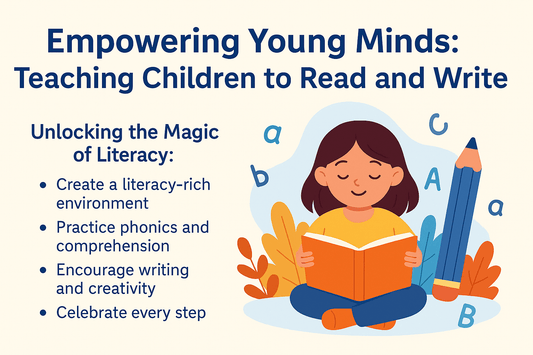 📚 Empowering Young Minds: Teaching Children to Read and Write - Blue Marc