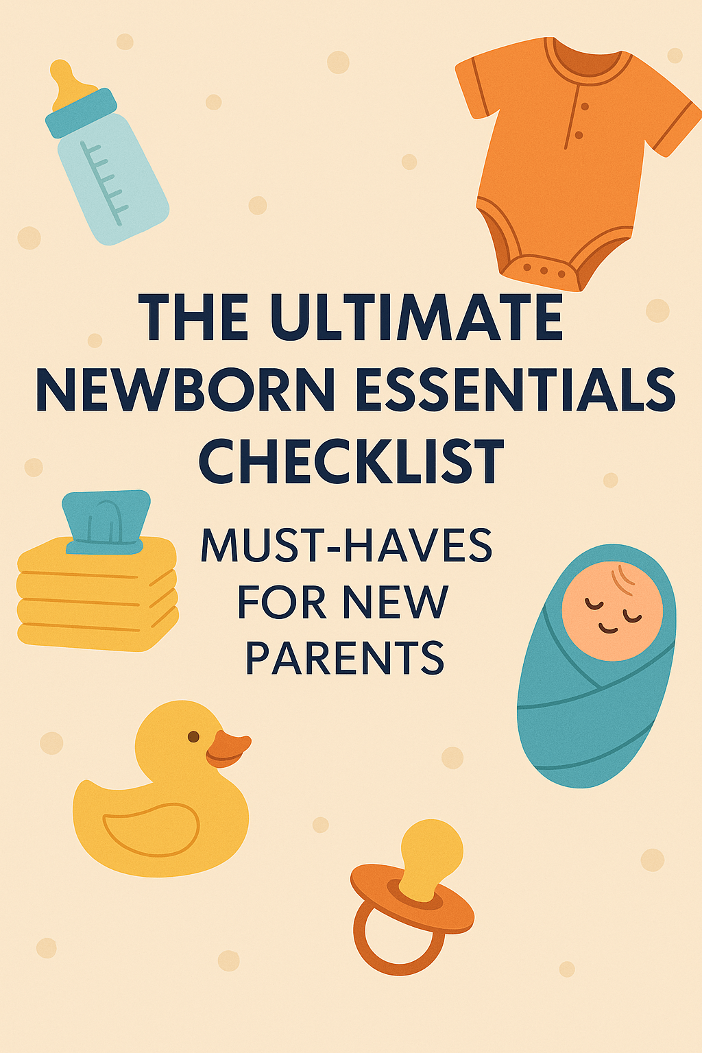 The Ultimate Newborn Essentials Checklist: Must-Haves for New Parents - Blue Marc