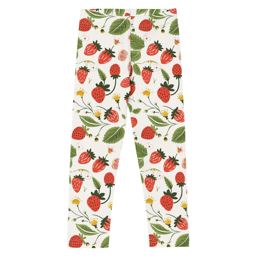 Berry Vine Leggings - Blue Marc