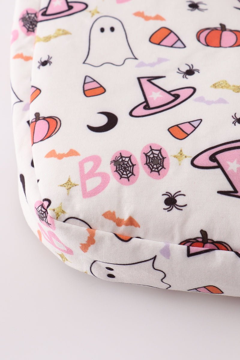 Pink Trick - or - Treat Ghost Halloween Bag for Girls - Blue Marc
