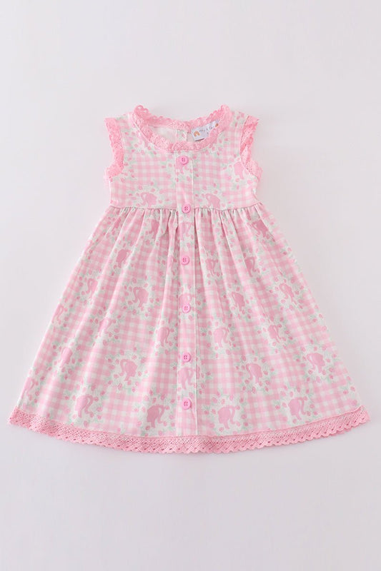 Pretty in Pink: Gingham Barbie - Inspired Dress ππ - Blue Marc