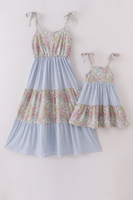 Timeless Bond Mommy & Me Dress Set 💙🌸 - Blue Marc