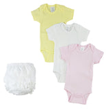 Baby Girls' Onesie and Ruffles Underwear Set