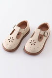 Classic Orchard Mary Jane Beige Shoes