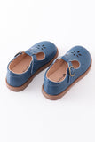Heritage Azure Mary Jane Shoes - Blue Marc