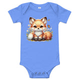 Little Fox Cub Onesie - Blue Marc