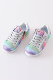 Silver Rainbow Sneaker