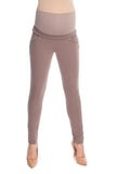 Stylish Comfort: Non-Compressive Belt Fitted Maternity Trousers