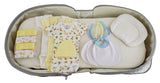 Unisex 12 Piece Baby Clothing Starter Set with Diaper Bag - Blue Marc