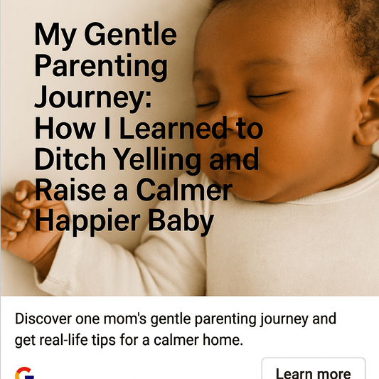 My Gentle Parenting Journey: How I Learned to Ditch Yelling and Raise a Calmer, Happier Baby - Blue Marc