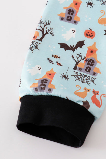 “Haunted Dreams” Halloween Pajama Set for Boys