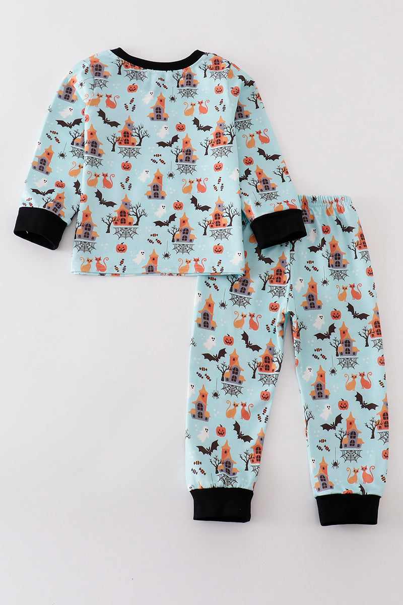 “Haunted Dreams” Halloween Pajama Set for Boys