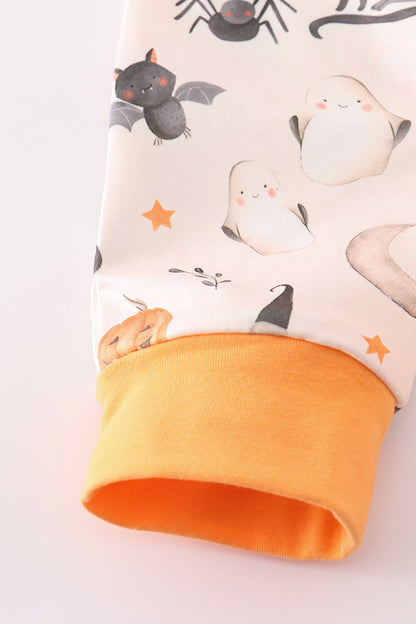 “Spooky Snuggles” Halloween Zipper Sleeper for Baby Boys