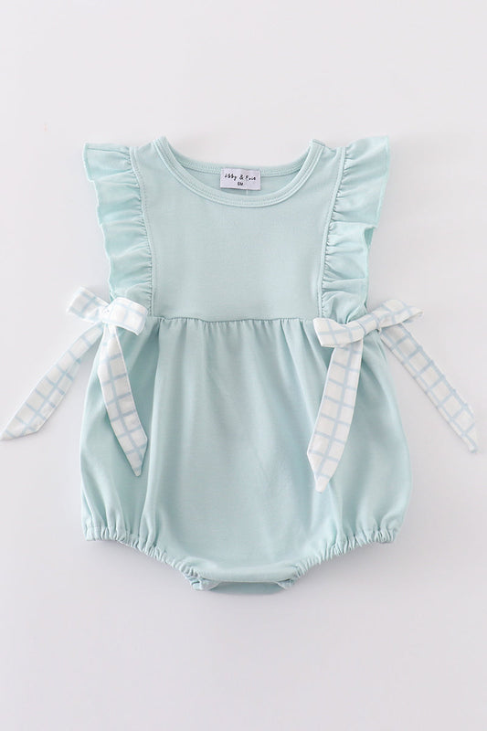 Bow Charm Romper for Baby Girl