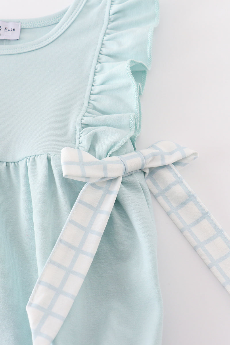 Bow Charm Romper for Baby Girl