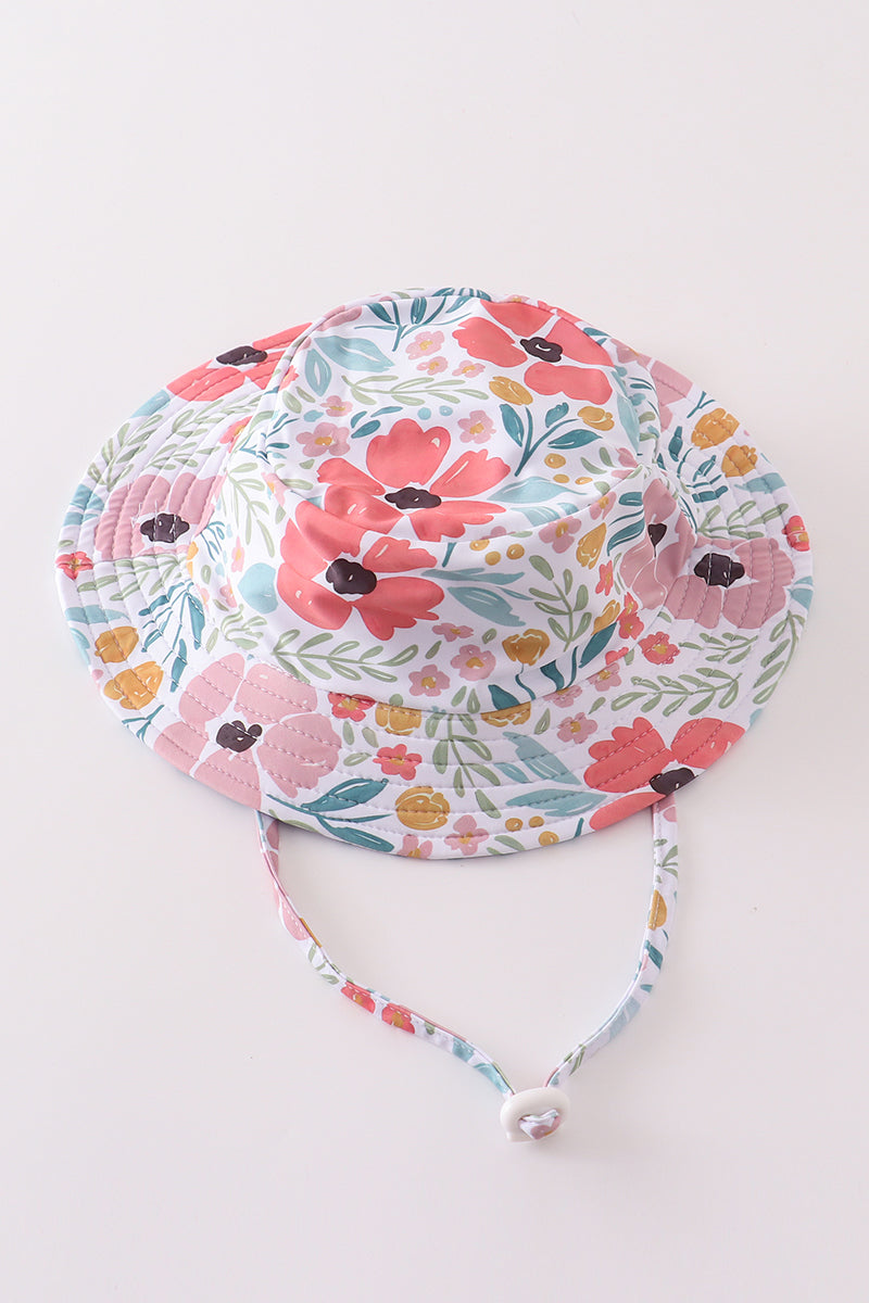 Garden Bloom Floral Sun Hat – Sun Protection for Little Adventurers