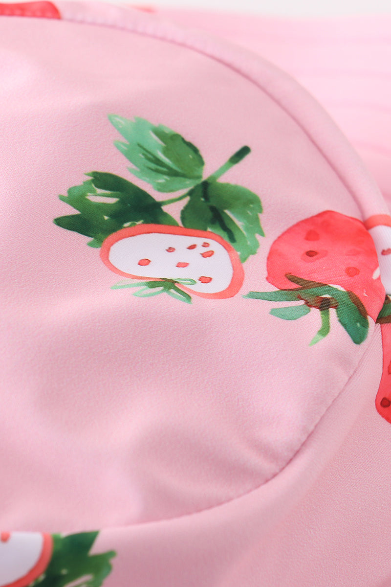 Sweet Strawberry Sun Hat – Stylish UV Protection for Little Ones