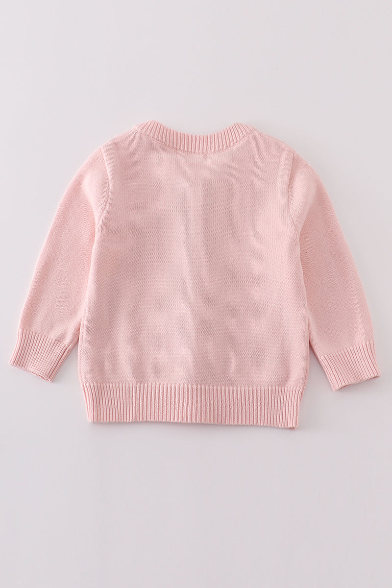 Pretty in Bows Pink Cardigan for Girls'