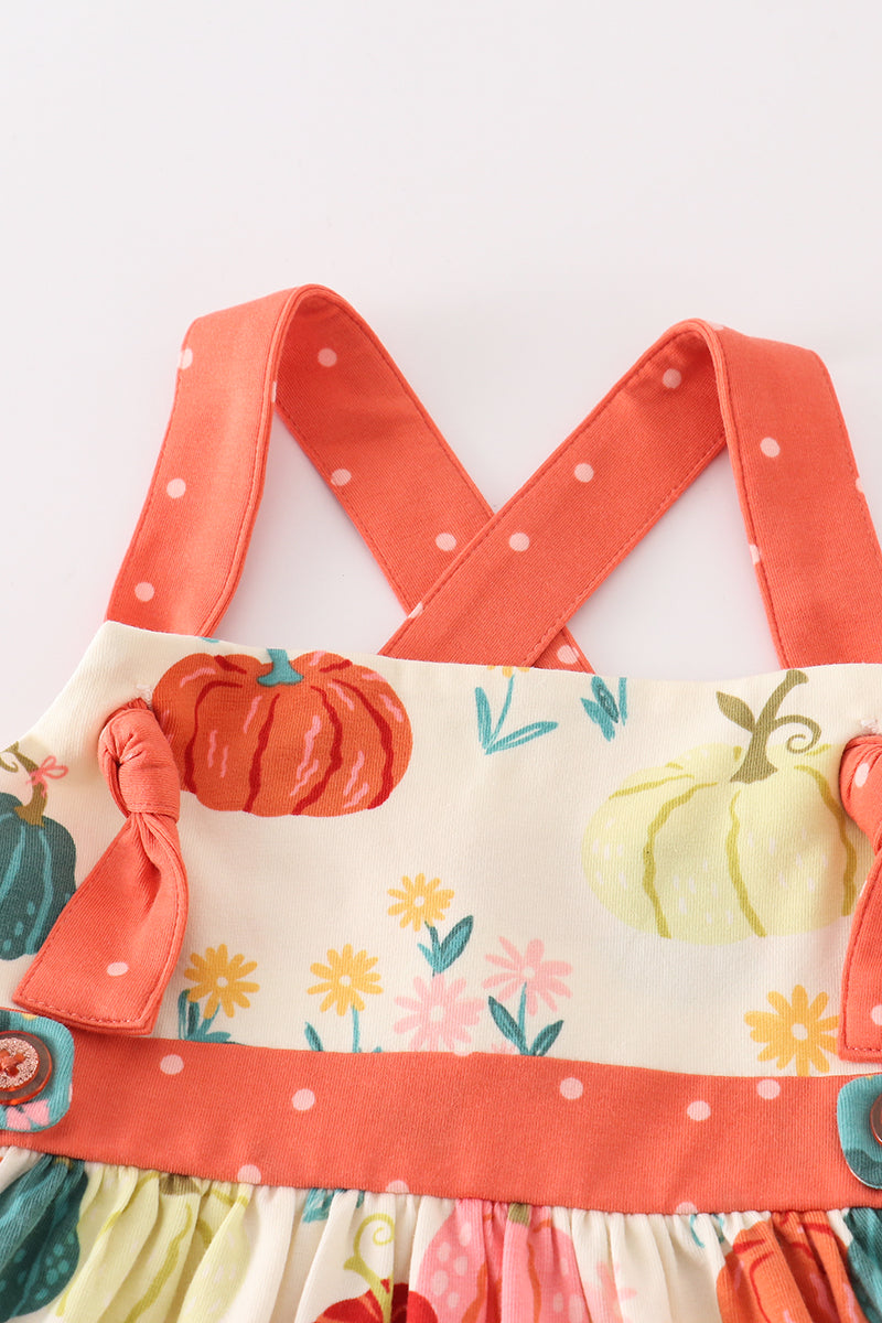 Pumpkin Patch Apron Dress