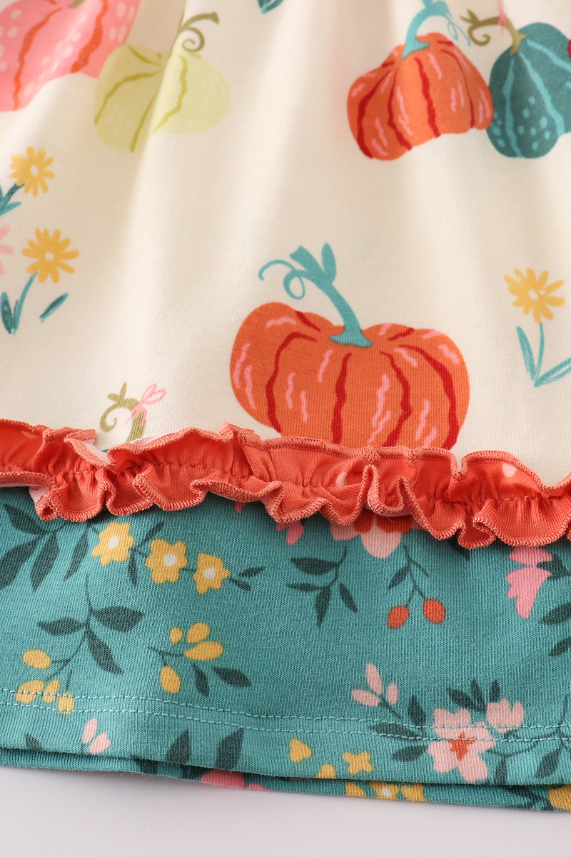 Pumpkin Patch Apron Dress