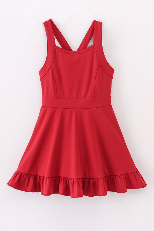 “Match Point” Tennis Dress for Girls