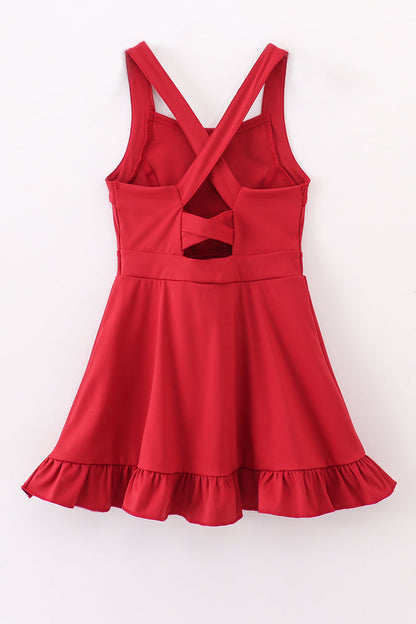 “Match Point” Tennis Dress for Girls