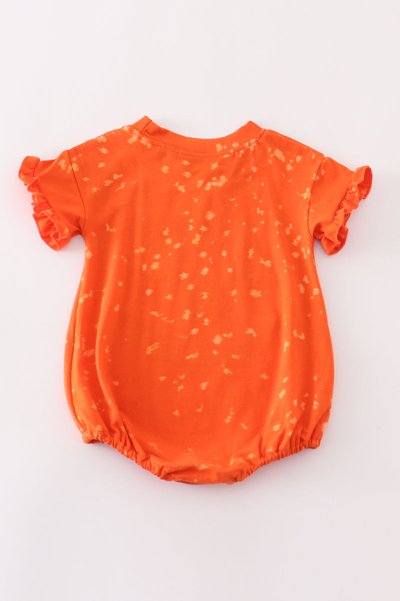 “Lil' Pumpkin” Halloween Romper for Baby Girl