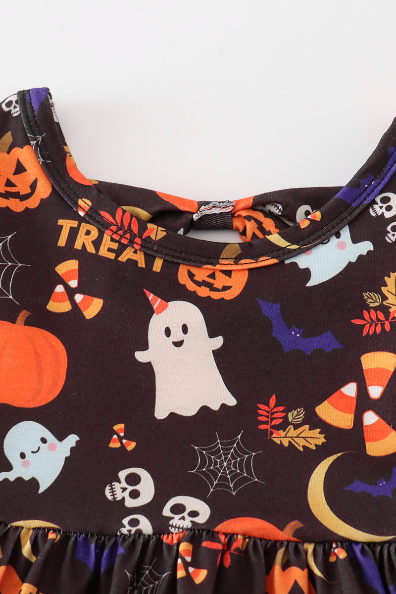 Trick-or-Treat Twirl Dress for Girls