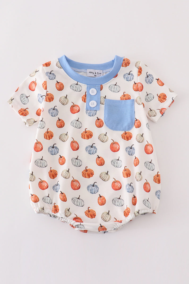 Little Pumpkin Patch Bodysuit for Baby Boys