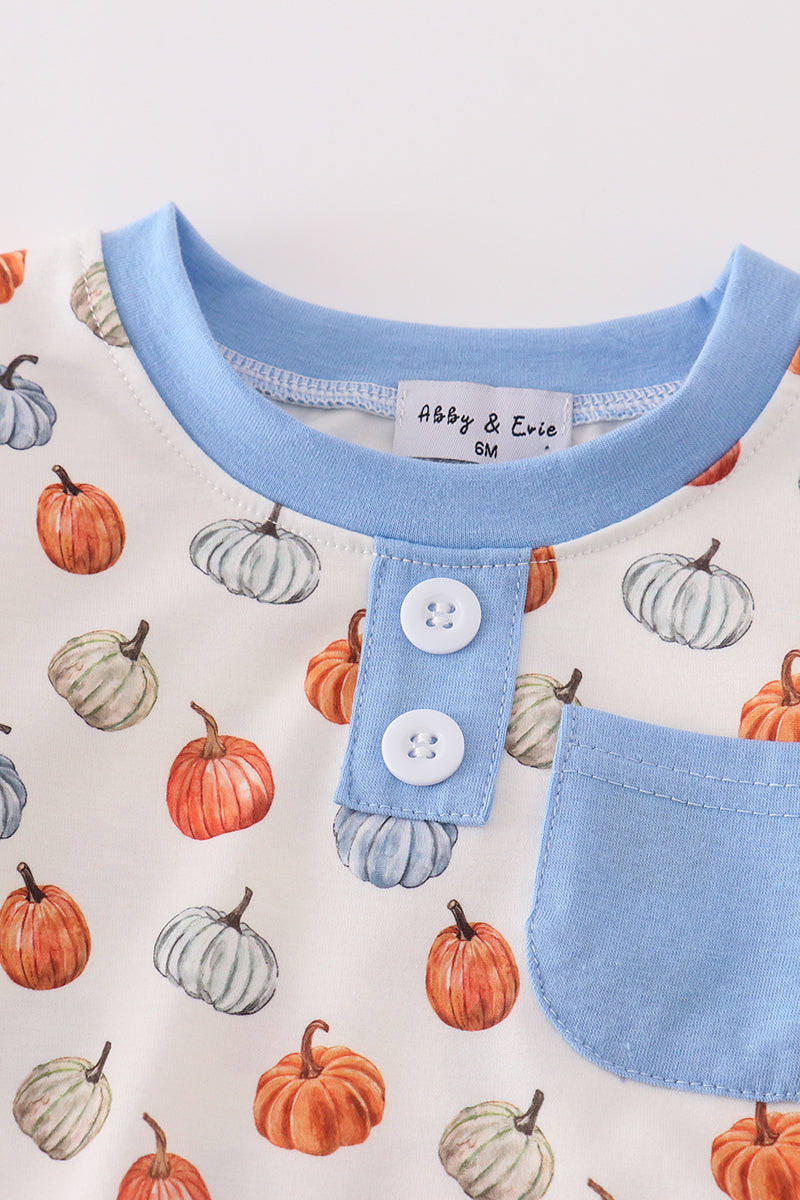 Little Pumpkin Patch Bodysuit for Baby Boys