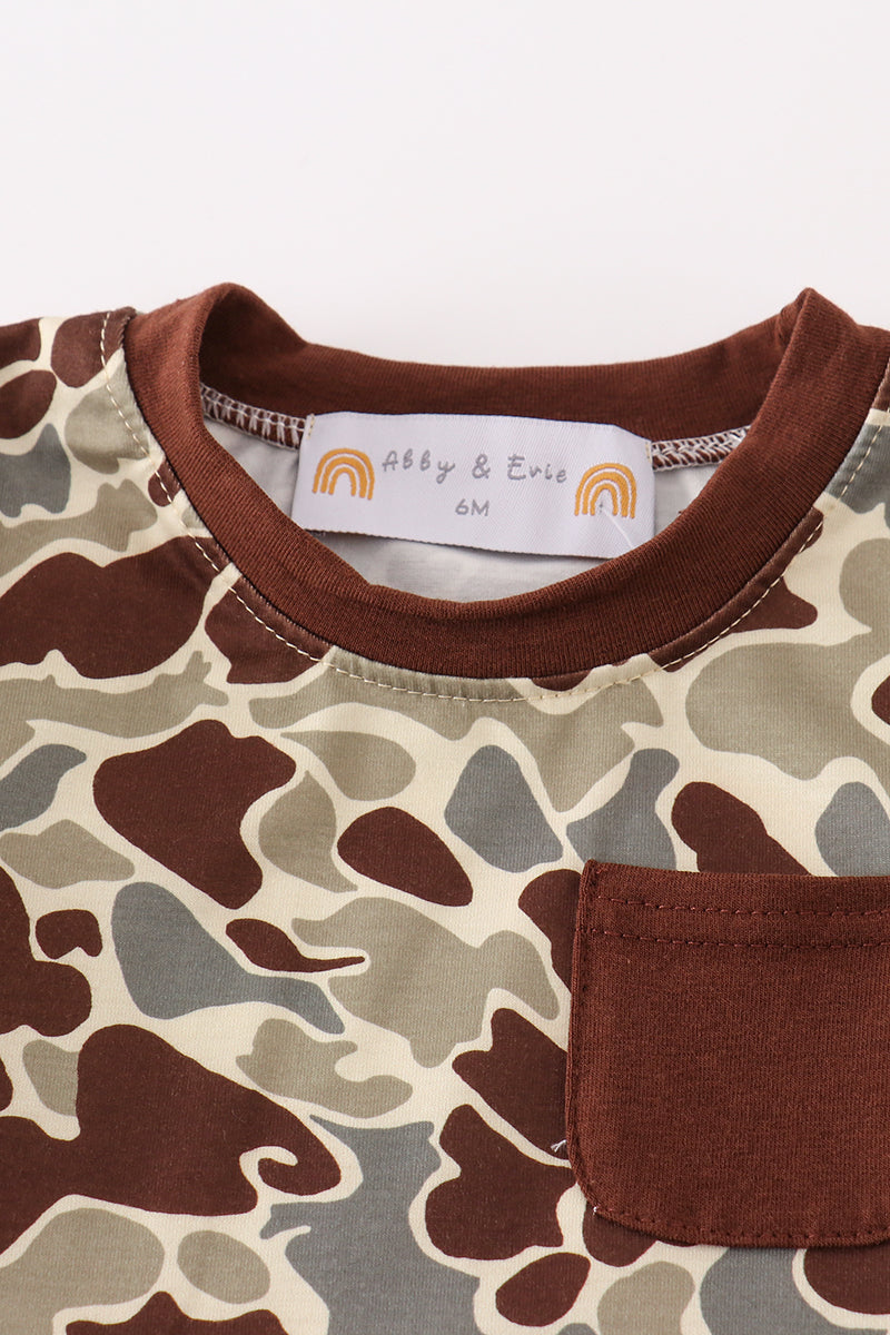 “Little Ranger” Camouflage Sleep & Play for Baby Boys