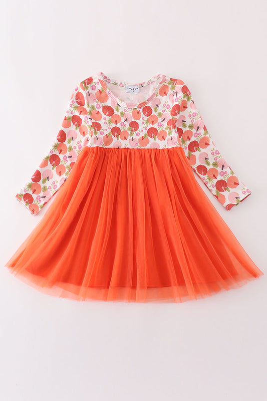 Pumpkin Tutu Dress