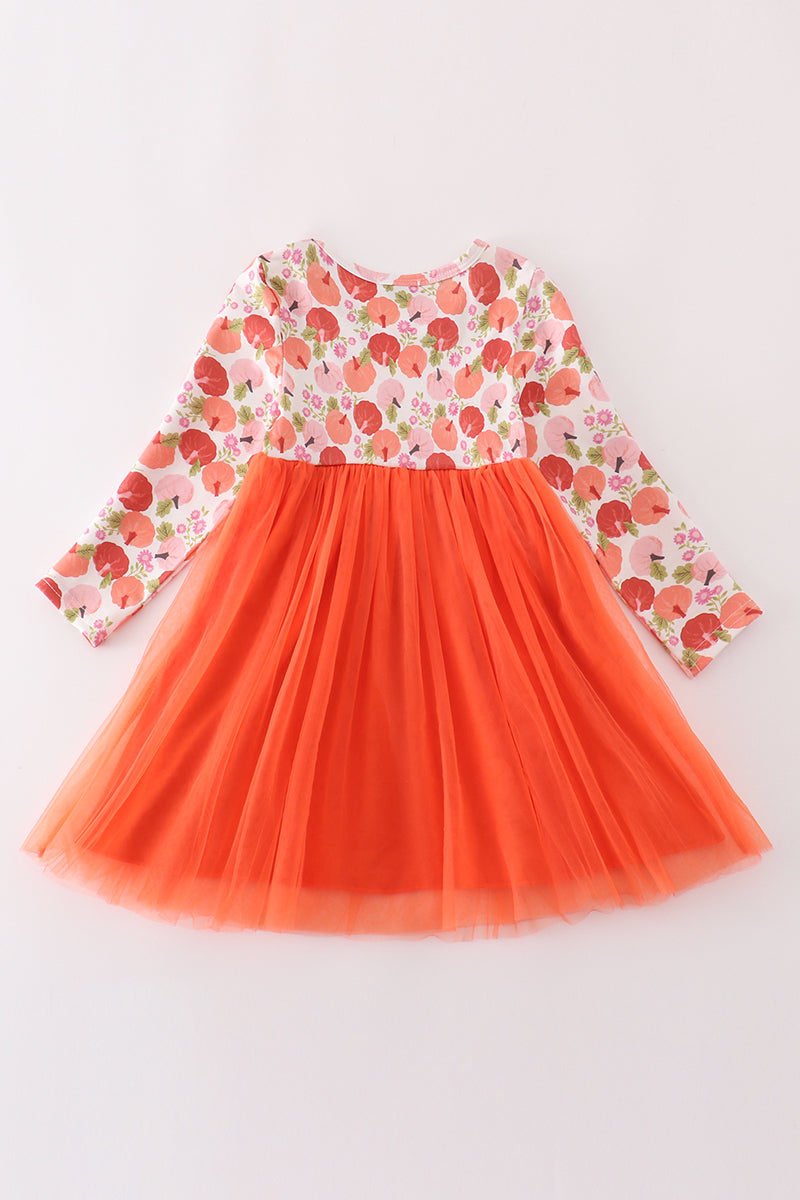 Pumpkin Tutu Dress