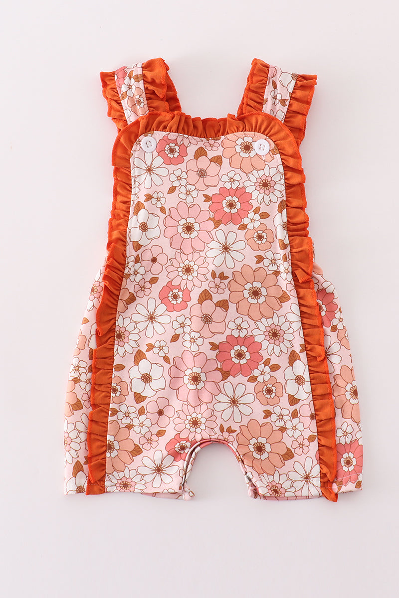 Autumn Blooms Jumpsuit for Baby Girl