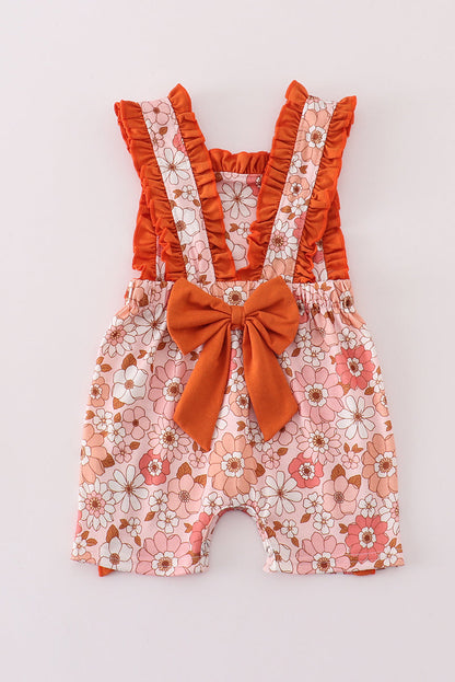 Autumn Blooms Jumpsuit for Baby Girl