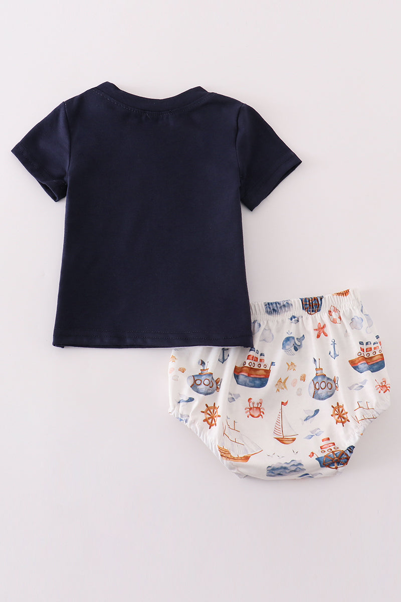 Nautical Explorer Baby Boy 2-Piece Set