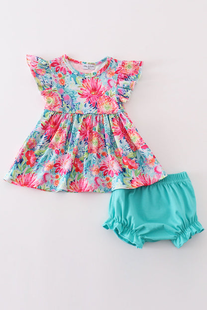 Tropical Bloom 2-Piece Set for Baby Girl