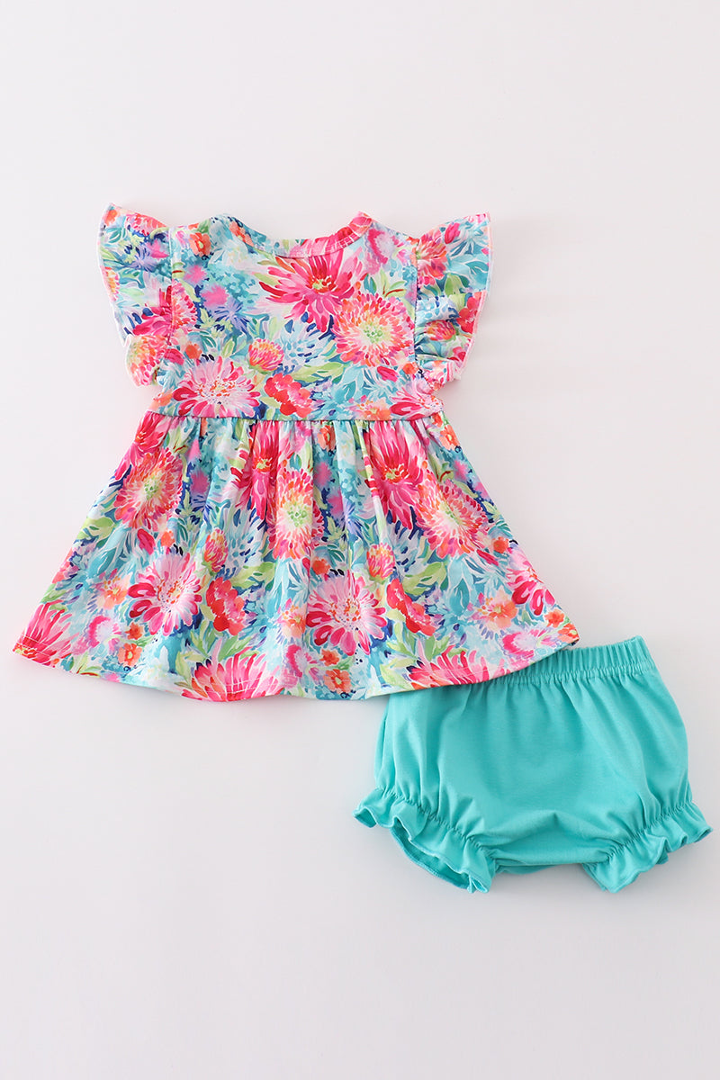 Tropical Bloom 2-Piece Set for Baby Girl