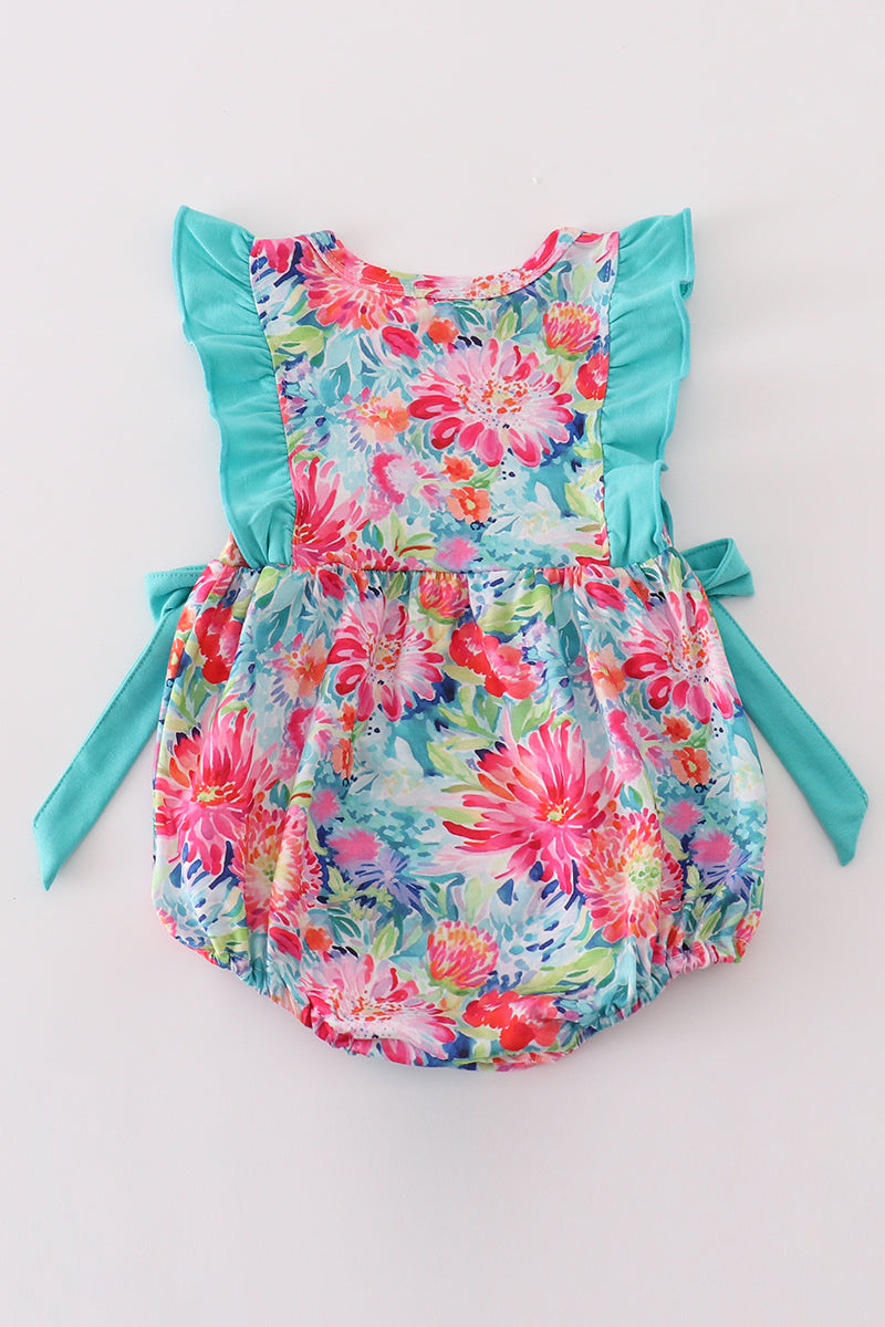 Baby Girls' Tropical Petals Romper