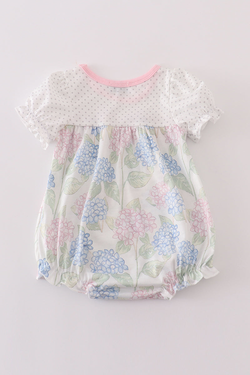 Baby Girls' Hydrangea Haven Romper