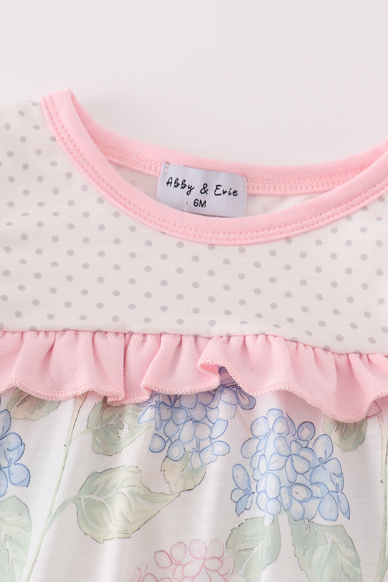 Hydrangea Charm Baby Girl 2-Piece Set