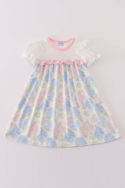 Ruffle & Blooms Girls’ Hydrangea Dress