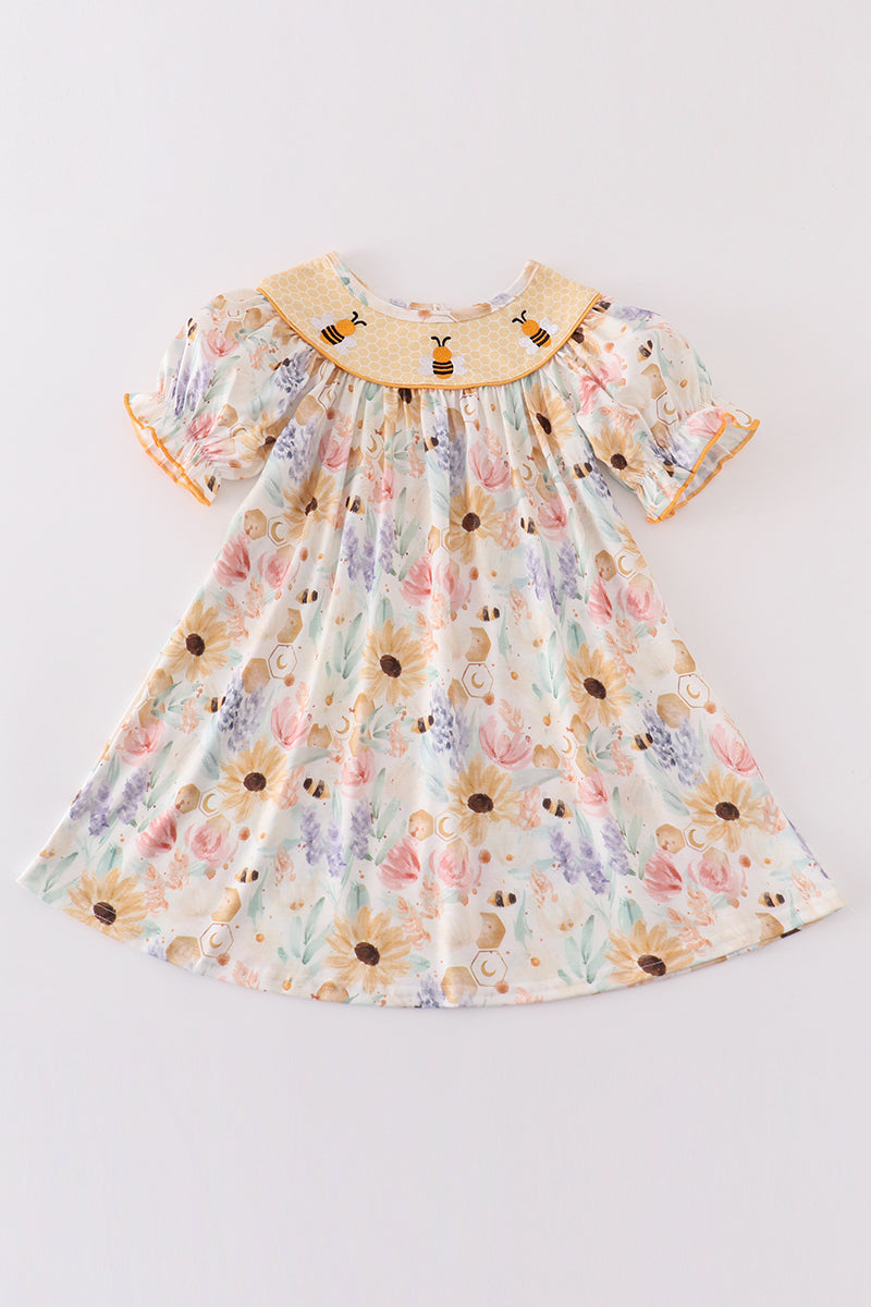 Bee & Bloom Floral Dress for Girls