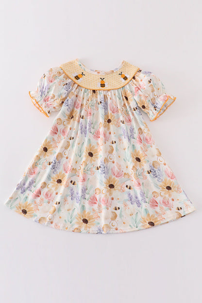 Bee & Bloom Floral Dress for Girls