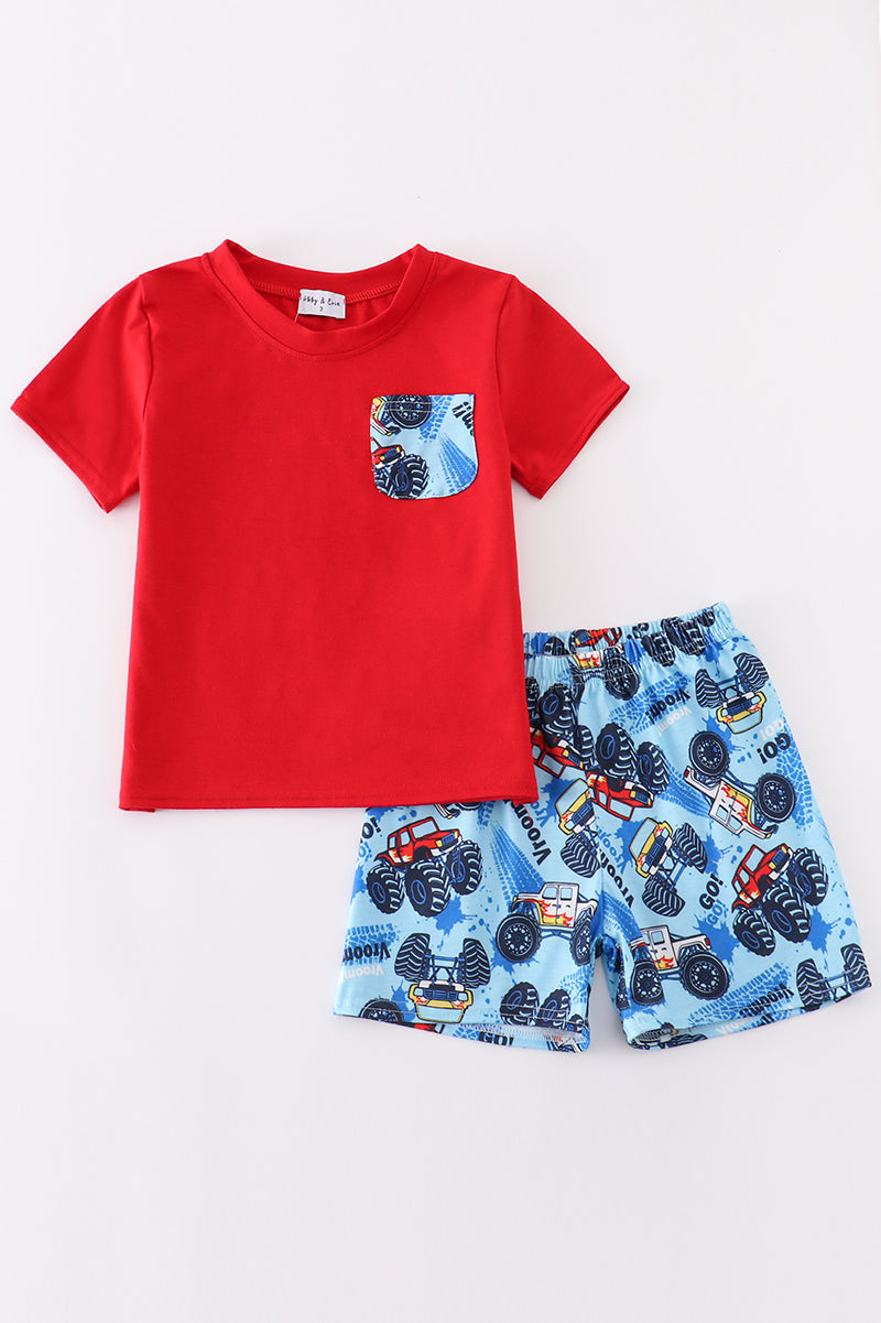 Monster Trail Boys’ 2-Piece Set