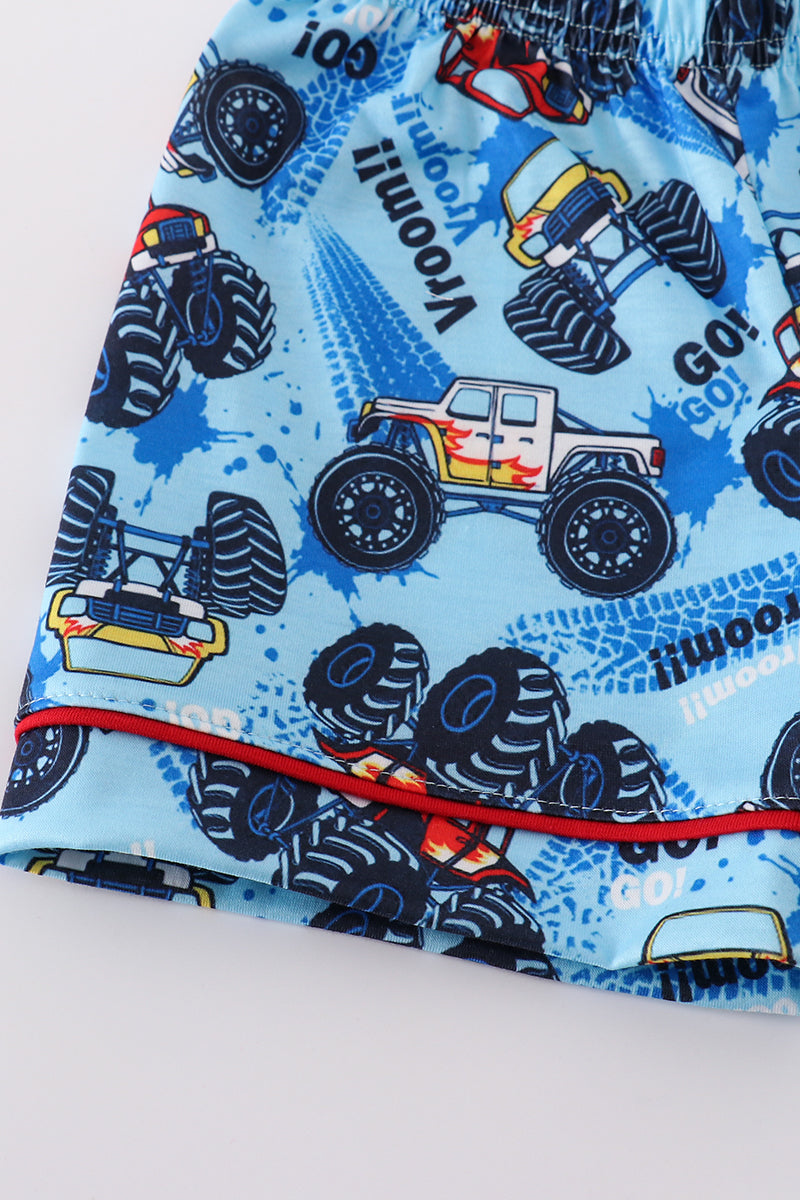 Monster Truck Dreams Boys’ Pajama Set