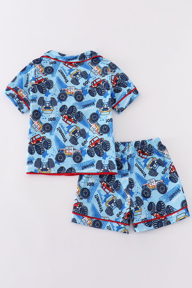 Monster Truck Dreams Boys’ Pajama Set