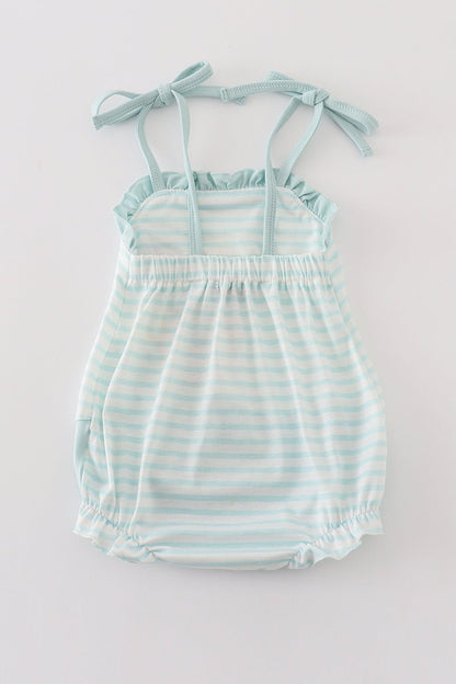 Baby Girls' Seaside Breeze Sailboat Romper – Sweet & Nautical - Blue Marc